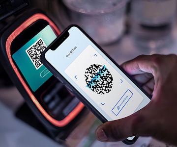 image of a cashless payment